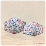 親子コーデ＊立体マスク＊花