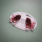Purple Orchid Pierce (Earring)