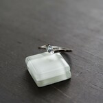 バイカラーサファイア　オルタネイトリング　SILVER925