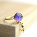 glass jewel ring(ゆれる星)