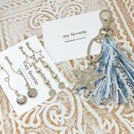 1.The ball rolls & Star tassel ピアス、タッセルチャームset✩svカラー
