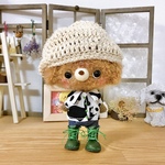 春ニット帽のプードルちゃん♪