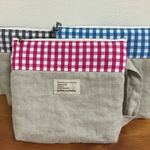 リネンポーチ『１点もの』