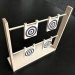 クルクル回るゴム銃の回転マト