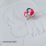 ☆再販3☆Ribbon & Ribbon  スター付きカーマンディ＋ローズ