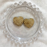 【一点物】vintage button pierce/earring #10
