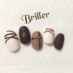 【再販15】チョコネイル  マット