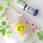 ズパゲッティ 薬用ハンドジェルケース＆消毒液ケース　ユニコーンカラー　スターニコちゃん