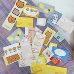 ゆるくま　ビスケット　ステッカーつめあわせ