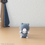 あみあみにゃんこ：グレーのちょびにゃん