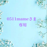 0511mameさま専用ページです