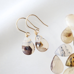 14kgf 選べるストーン。モンタナアゲートピアス or イヤリング