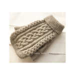 mi＊様専用お買い物ページ　Cable pattern sleeve knit 