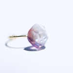 glass jewel ring にじ #5