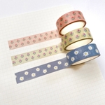 小花柄マスキングテープ≪yellow≫  [M023] 
