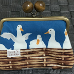 親子がま口財布
