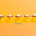 【ピアス/イヤリング】くまプリン