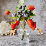 お手入れ不要の枯れない花 苺のウォーターグラス strawberry   フラワーギフト 