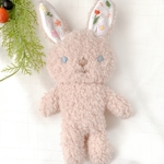 うさぎ♡ぬいぐるみ　もなかちゃん　お花の刺繍