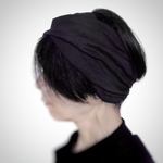 ターバンなヘアバンド　ストレッチブラック