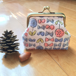 がま口ポーチ□