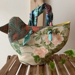 着物リメイク＆スカーフリメイク　トリノトートMサイズ