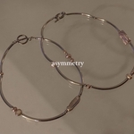 asymmetry pearl necklace