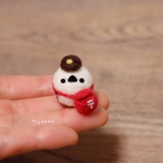 【受注製作】シマエナガの郵便屋さん