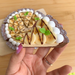 チョコバナナタルト