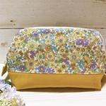 黄色いお花のポーチ🌼