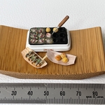 約1/12ミニチュア:たこ焼き2