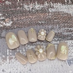 現品ネイルチップ　ニュアンスネイル　
