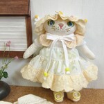 着せ替え　猫人形 （120）