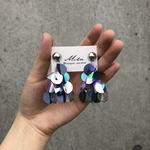 Sequin blue Piercing