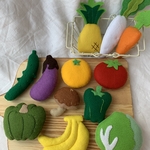 フェルトおままごと　お野菜と果物セット　