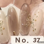 [高品質] 4枚購入で1枚プレゼント！ジェルネイルシール☆。.:＊・゜