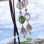 ༓❅⃝༓༓ドイツ製ビーズとアクリルビーズ のアンティーク調ネックレス༓༓❅⃝༓