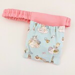 ベルトつき移動ポケット　フタなし　ウエストゴム　【ユニコーン】