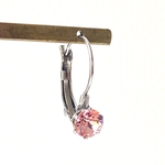 6mm ライトローズ フレンチフック / Swarovski