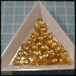 【100→120個】座金 菊座 花座 ゴールド