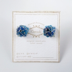紫陽花ピアス・イヤリング // No.25
