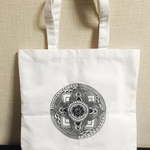 トートバッグ  手描き曼荼羅 一点物