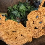 インコ用　小動物用　ハンドメイド　ハンモック　お花　