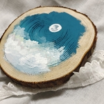 空|満月　Blue Sky&moon.＊