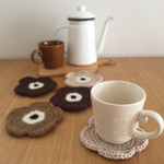 【ご注文の品】コースター flower natural