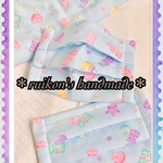 今だけ送料無料♡息がしやすいガーゼますく♡子ども用　パステルﾌﾟﾘｰﾂﾏｽｸ ますく　