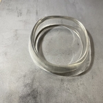 クリアアクリルバングル