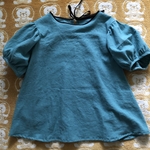 [おとなふく]ぽわんと袖のブラウス