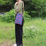 リメイク＊レトロな花柄の小さめバッグ