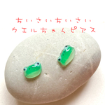 ちいさいアマガエルFace☆ピアスorノンホールピアス